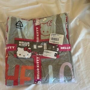 Hello Kitty Pajama Set nwt Large 3 pieces tank pants shorts paid $60